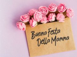 … festeggiato la mamma …