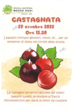 … fatto la castagnata …